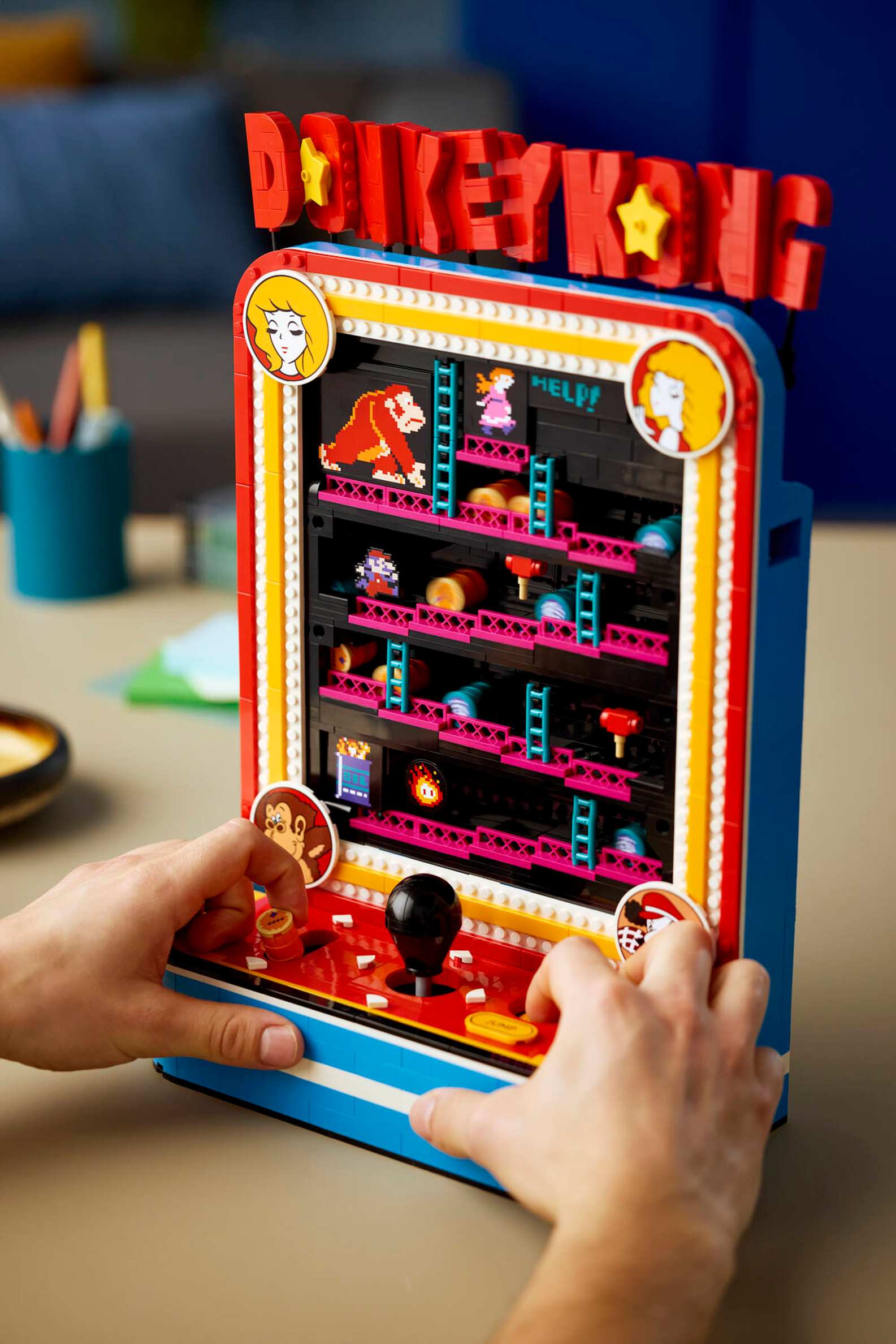 Compatible - Super Mario - 72051 - Donkey Kong Arcade - 1367 Pieces