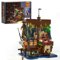 Funwhole/Lumibricks - F9011 - Medieval Pier Inn - 2,143 pieces