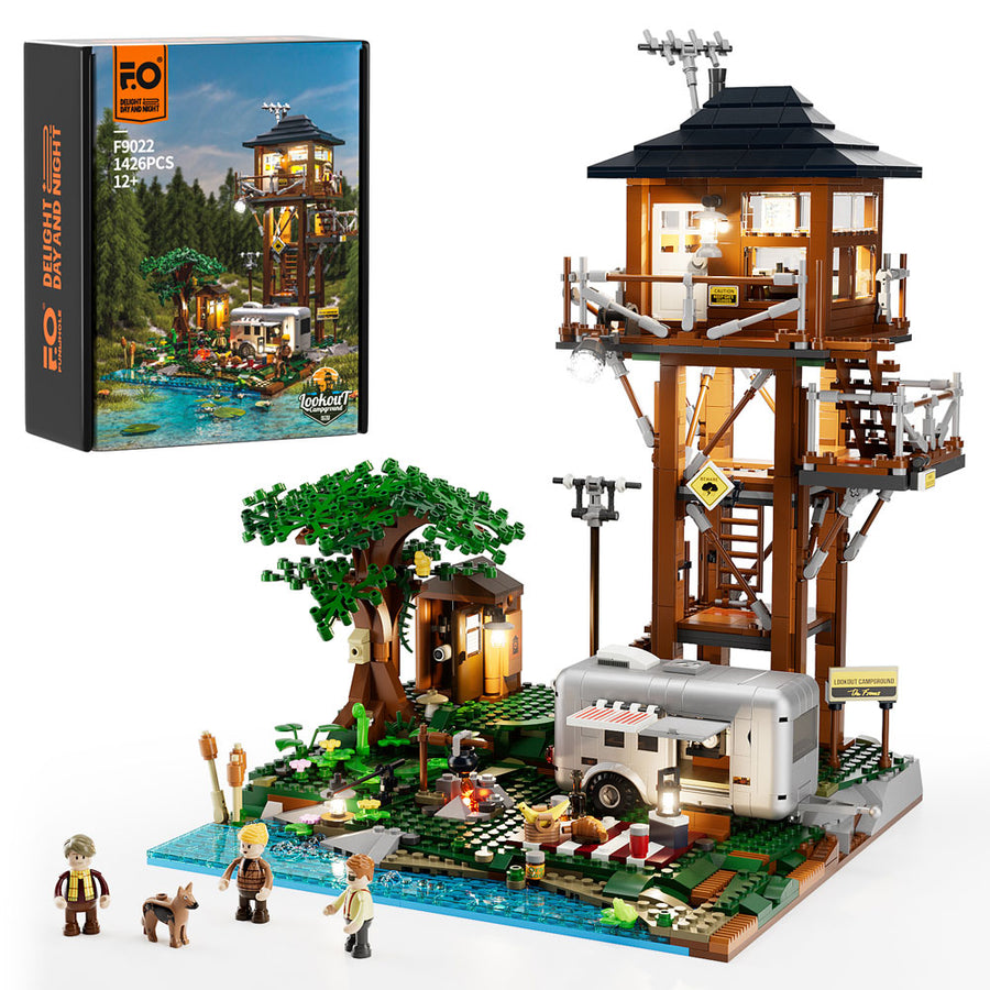 Funwhole/Lumibricks - F9022 - Lookout Campground - 1426 Pieces