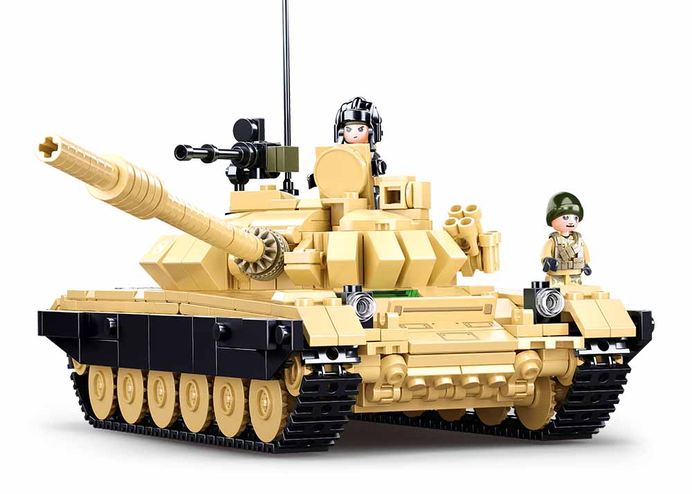 Sluban - M38-B1011 - T-72 Modern Soviet Main Battle Tank - 498 Pieces