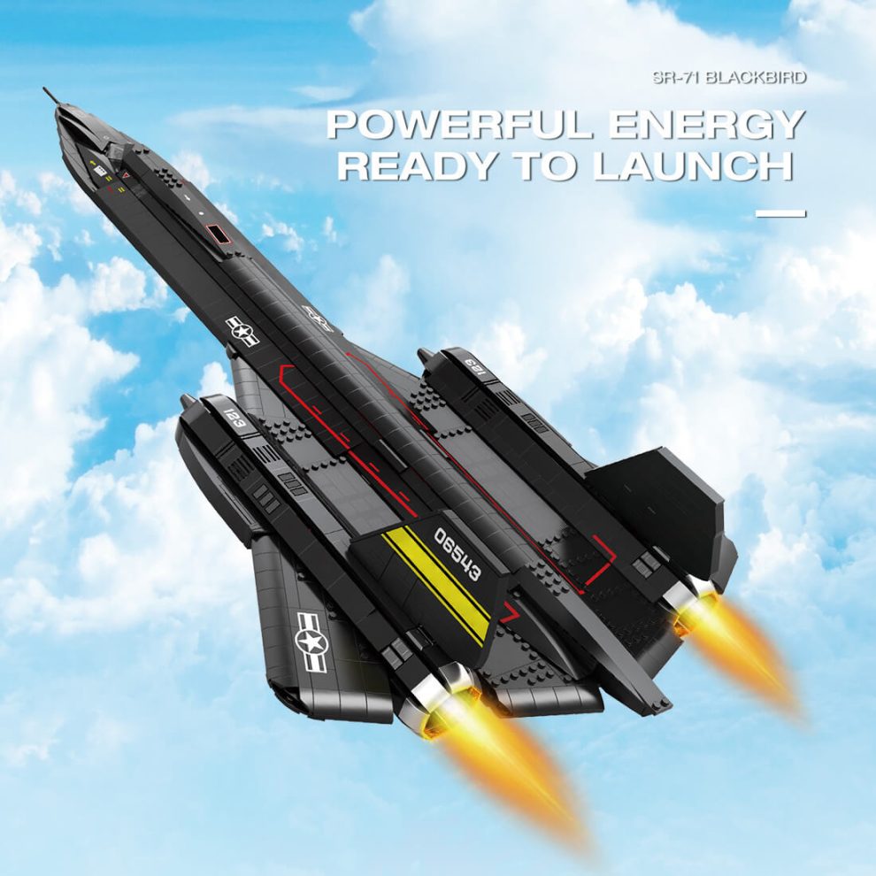 Reobrix - 33041 - SR-71 Blackbird - 1,775 Pieces
