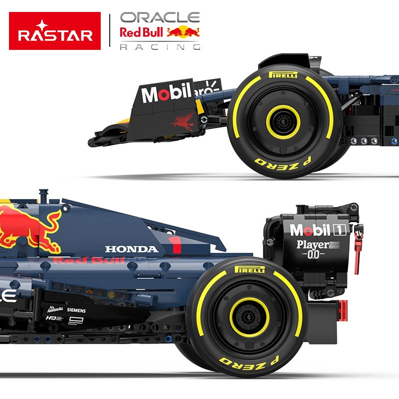 Rastar - 92410 - Red Bull RB19 F1 Car 1:8 Scale - 2,500 Pieces