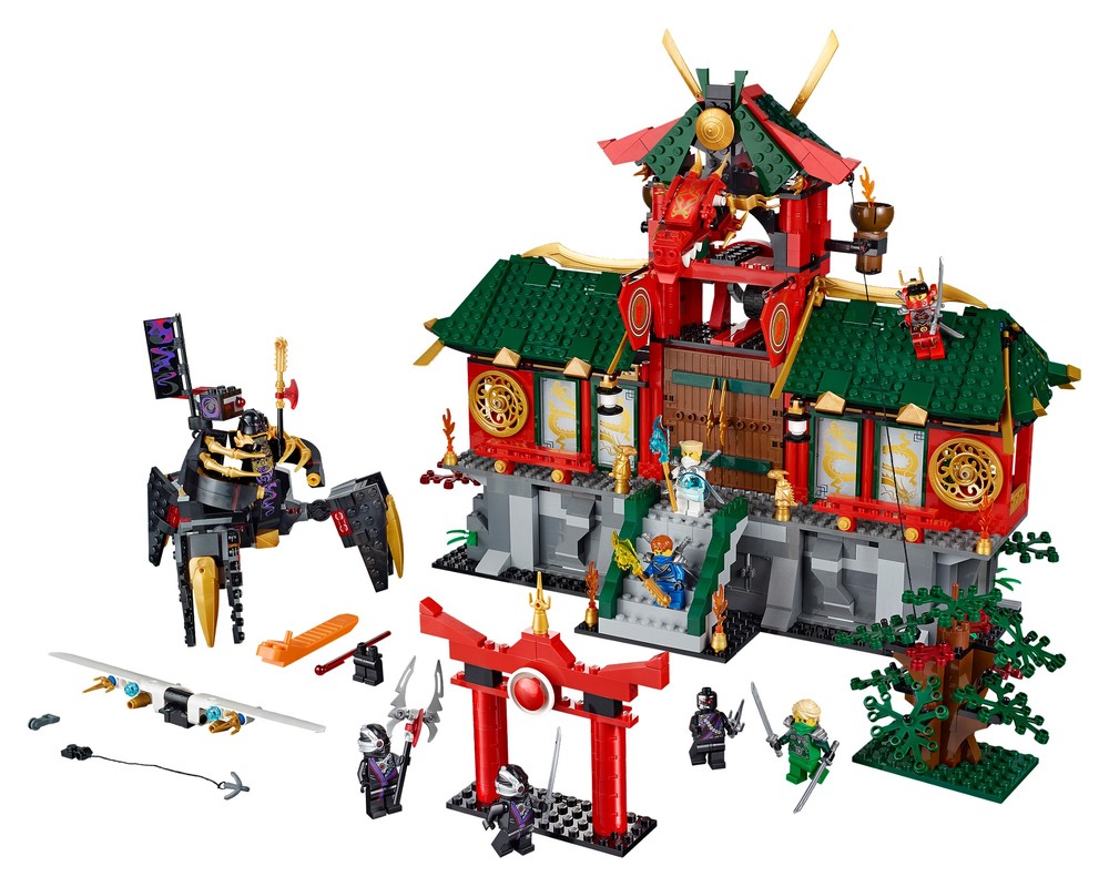 Compatible - NINJAGO - 70728 - Battle for Ninjago City - 1223 Pieces