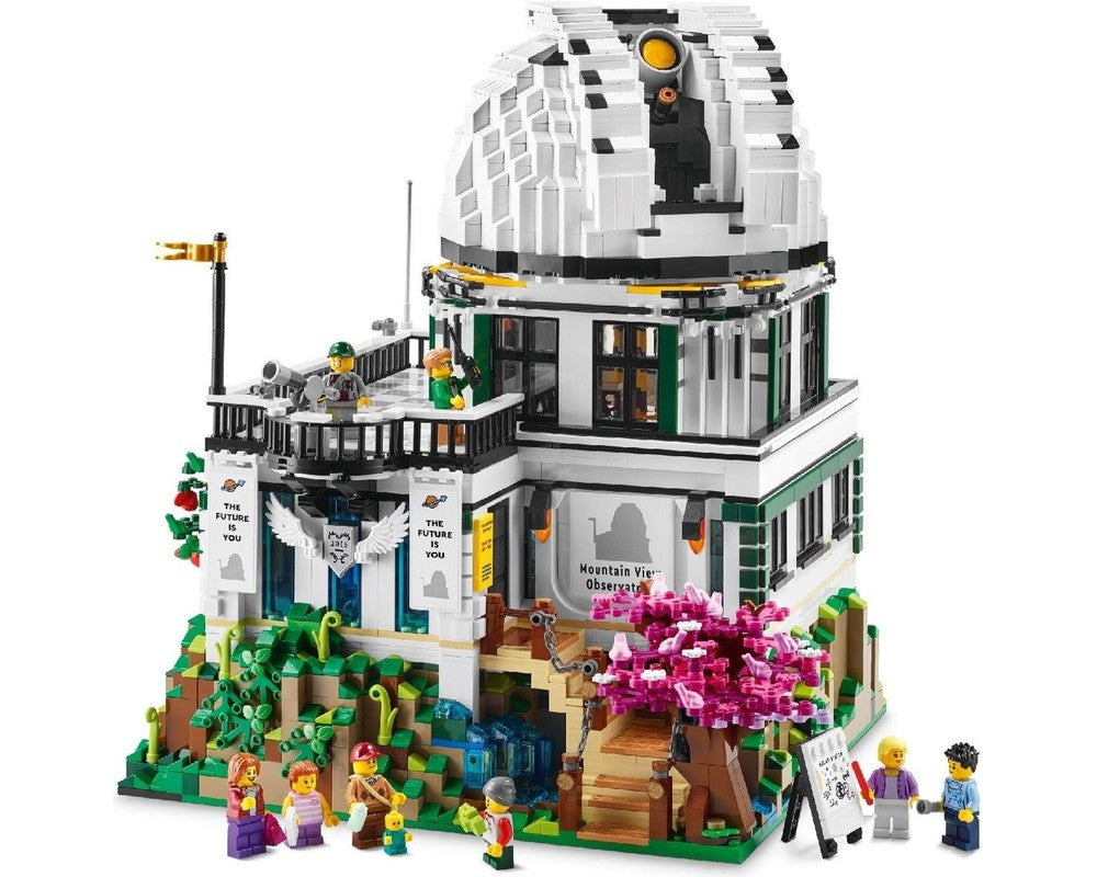 Compatible - IDEAS - 911027 - Bricklink Designer Program - Mountain View Observatory - 3889 Pieces