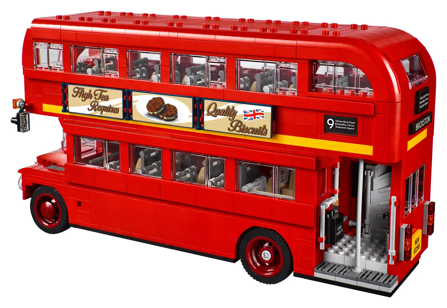 Compatible - 10258 - Icons - London Bus - 1686 Pieces