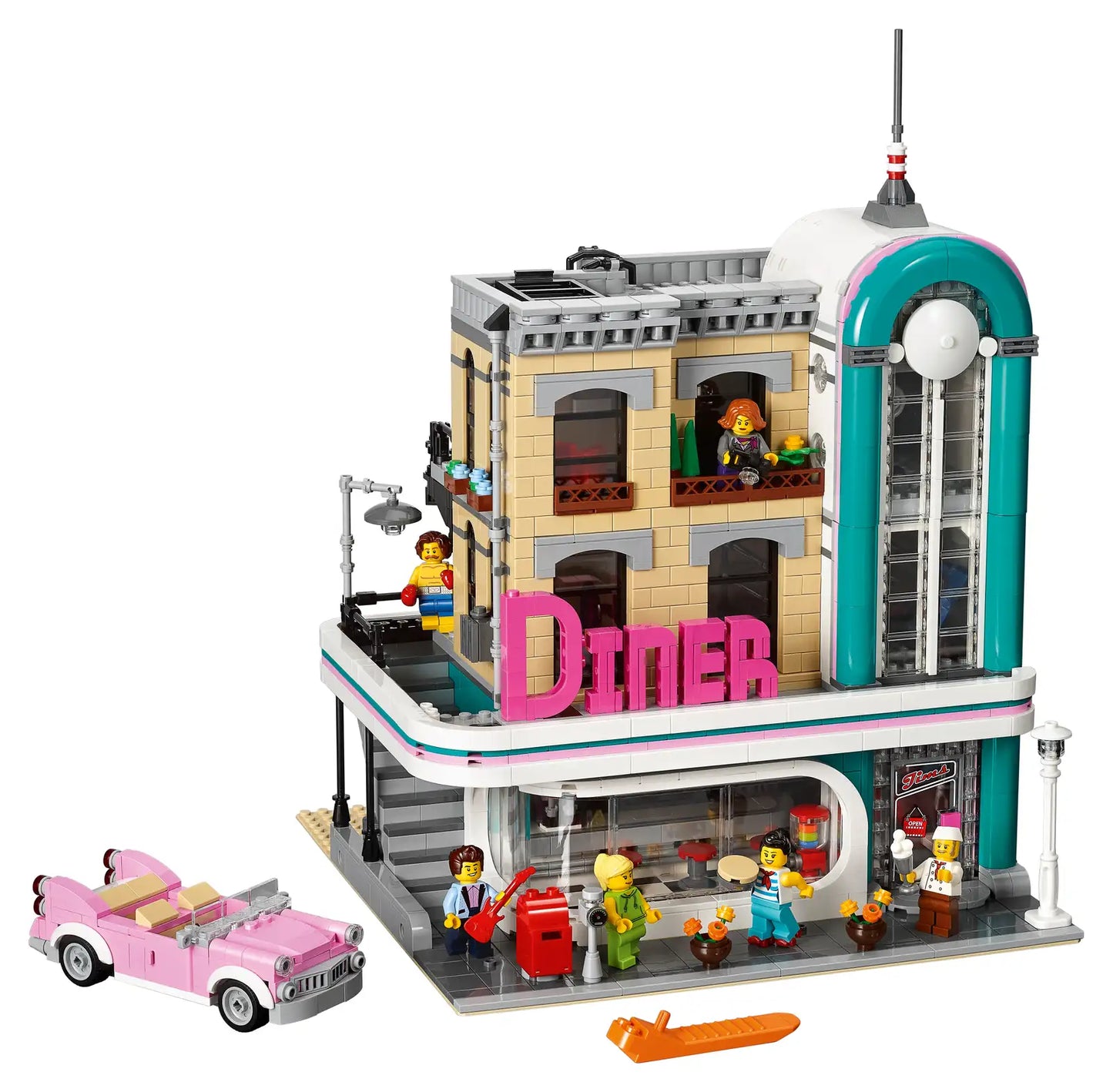 Compatible - 10260 - Downtown Diner - 2480 Pieces