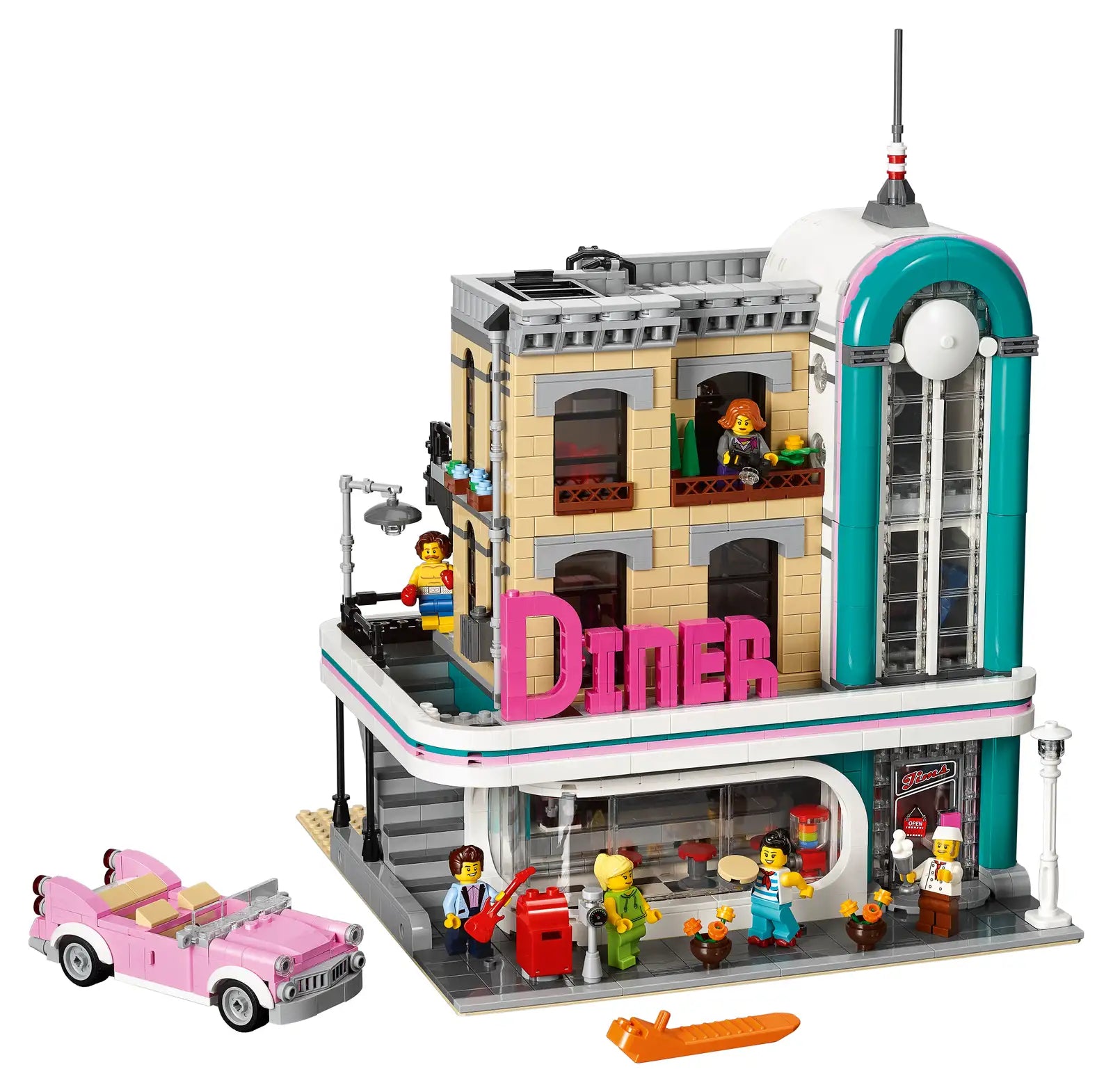 Compatible - Icons - 10260 - Downtown Diner - 2480 Pieces