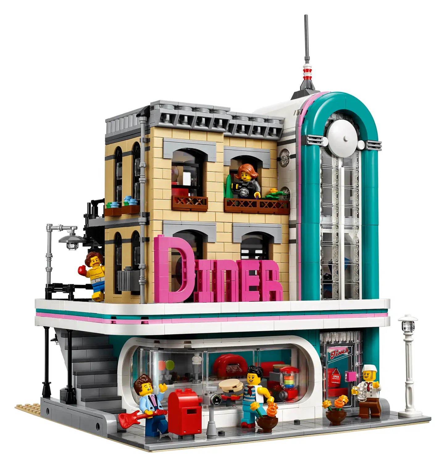 Compatible - 10260 - Downtown Diner - 2480 Pieces