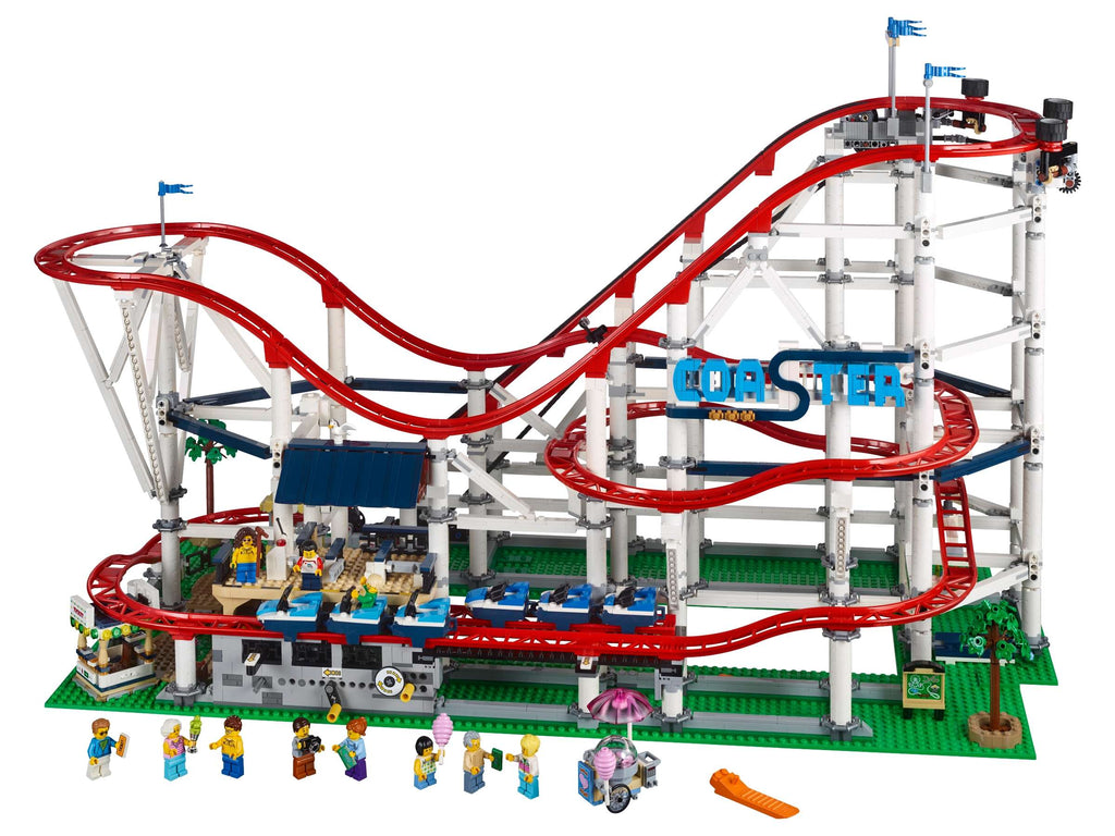 Compatible - Icons - 10261 - Roller Coaster - 4124 Pieces