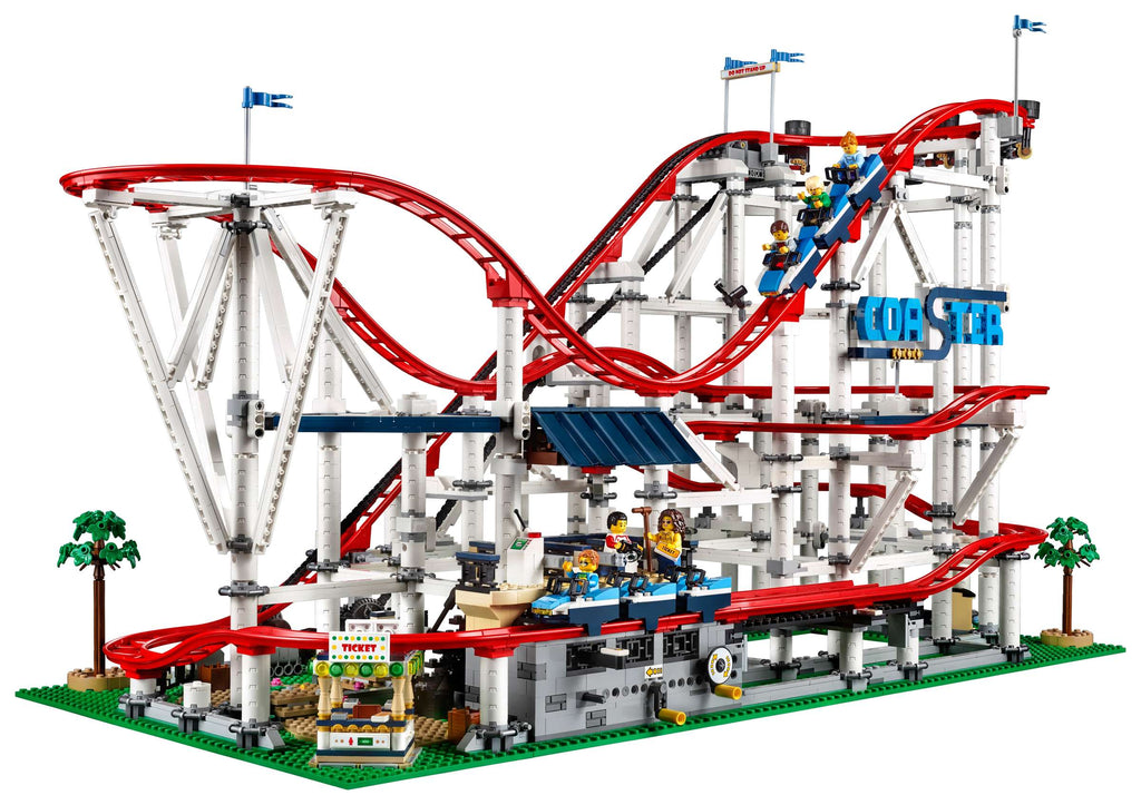 Compatible - Icons - 10261 - Roller Coaster - 4124 Pieces