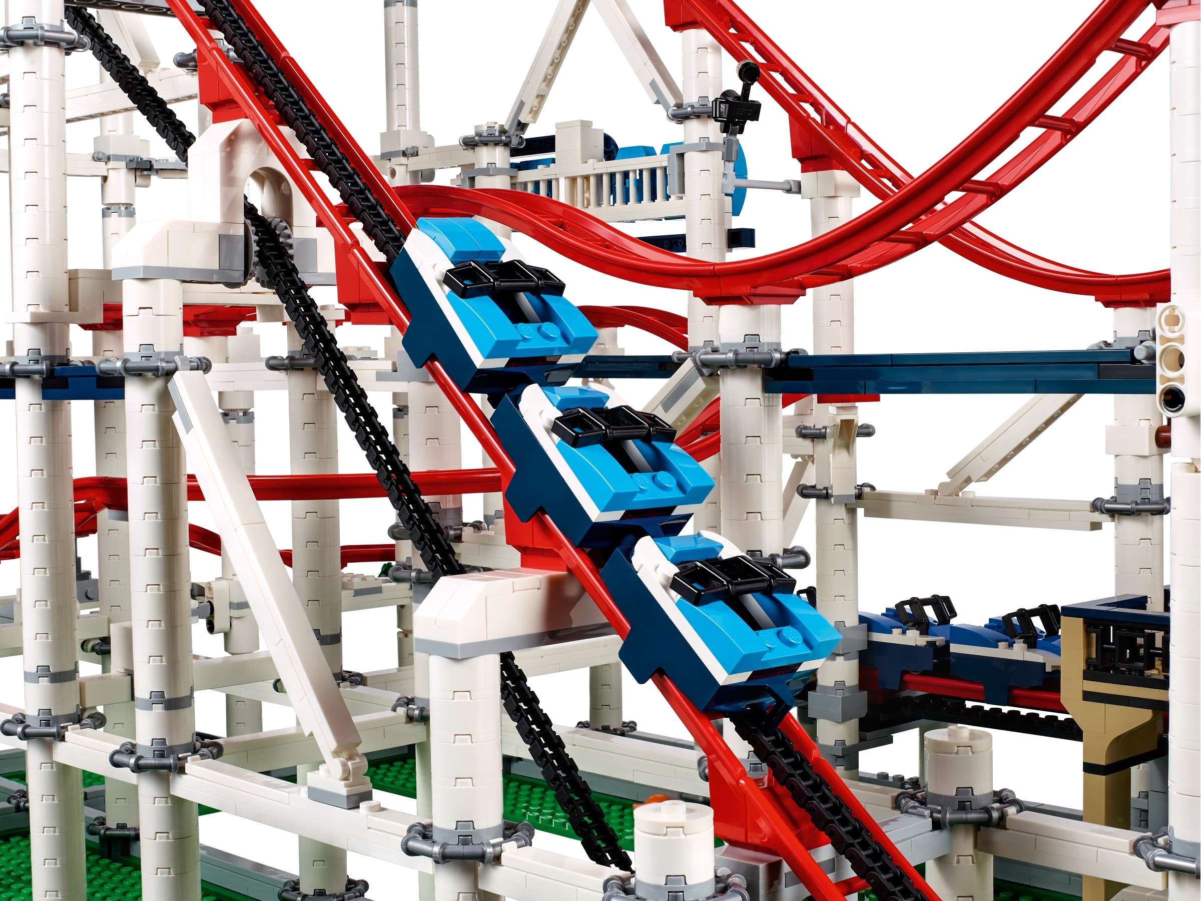 Compatible - Icons - 10261 - Roller Coaster - 4124 Pieces