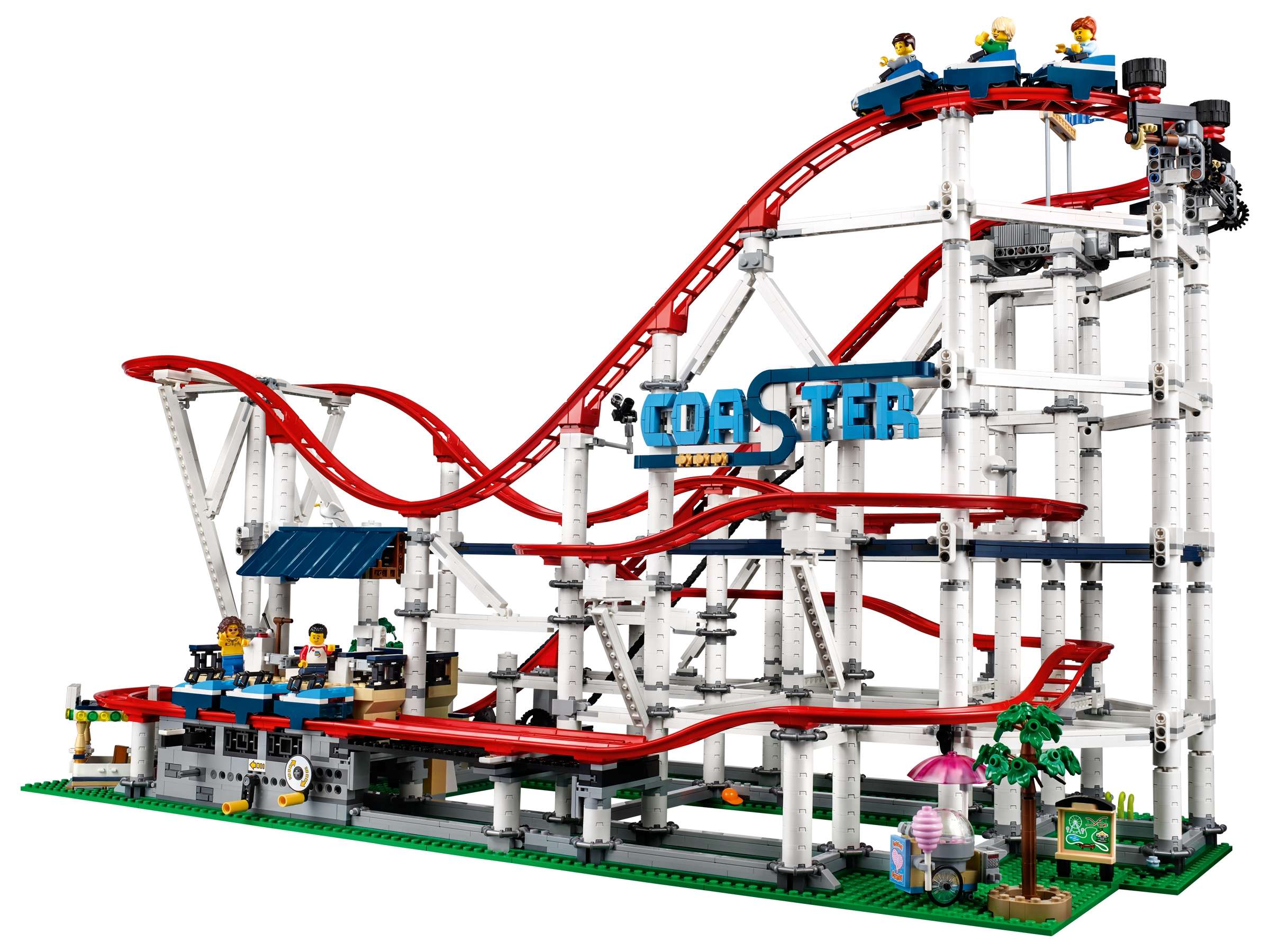 Compatible - Icons - 10261 - Roller Coaster - 4124 Pieces