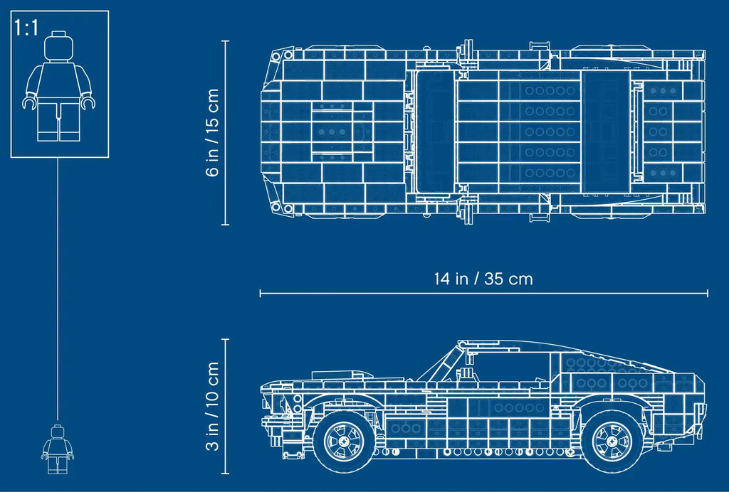 Compatible - Icons - 10265 - Ford Mustang - 1471 Pieces