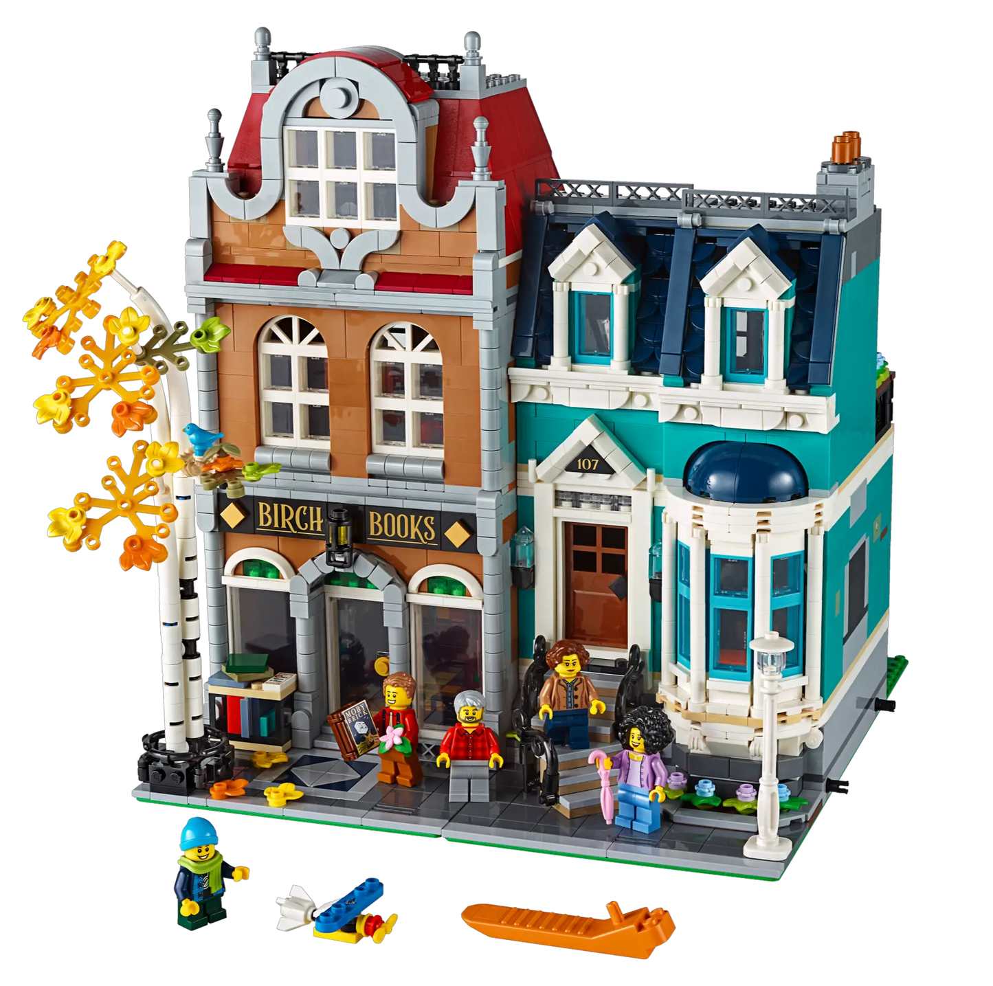 Compatible - 10270 - Creator Expert - Bookshop - 2504 Pieces