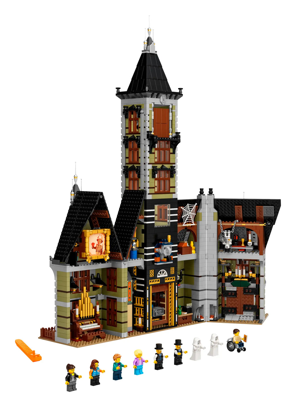 Compatible - Icons - 10273 - Haunted House - 3231 Pieces