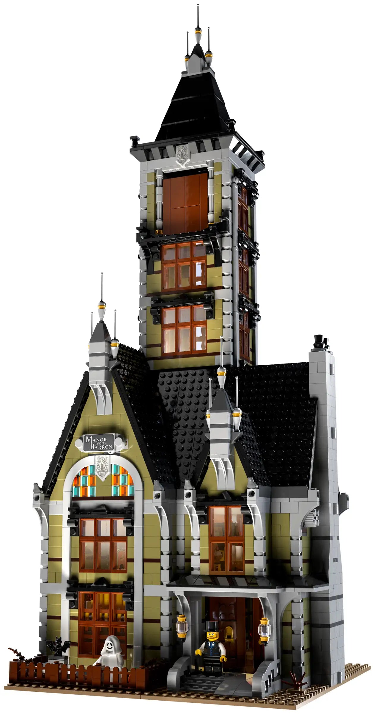 Compatible - Icons - 10273 - Haunted House - 3231 Pieces