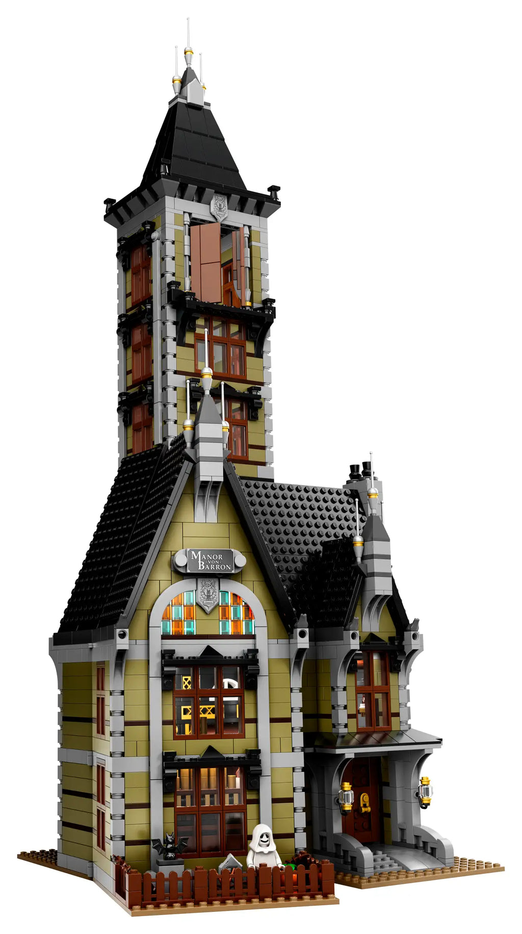 Compatible - Icons - 10273 - Haunted House - 3231 Pieces