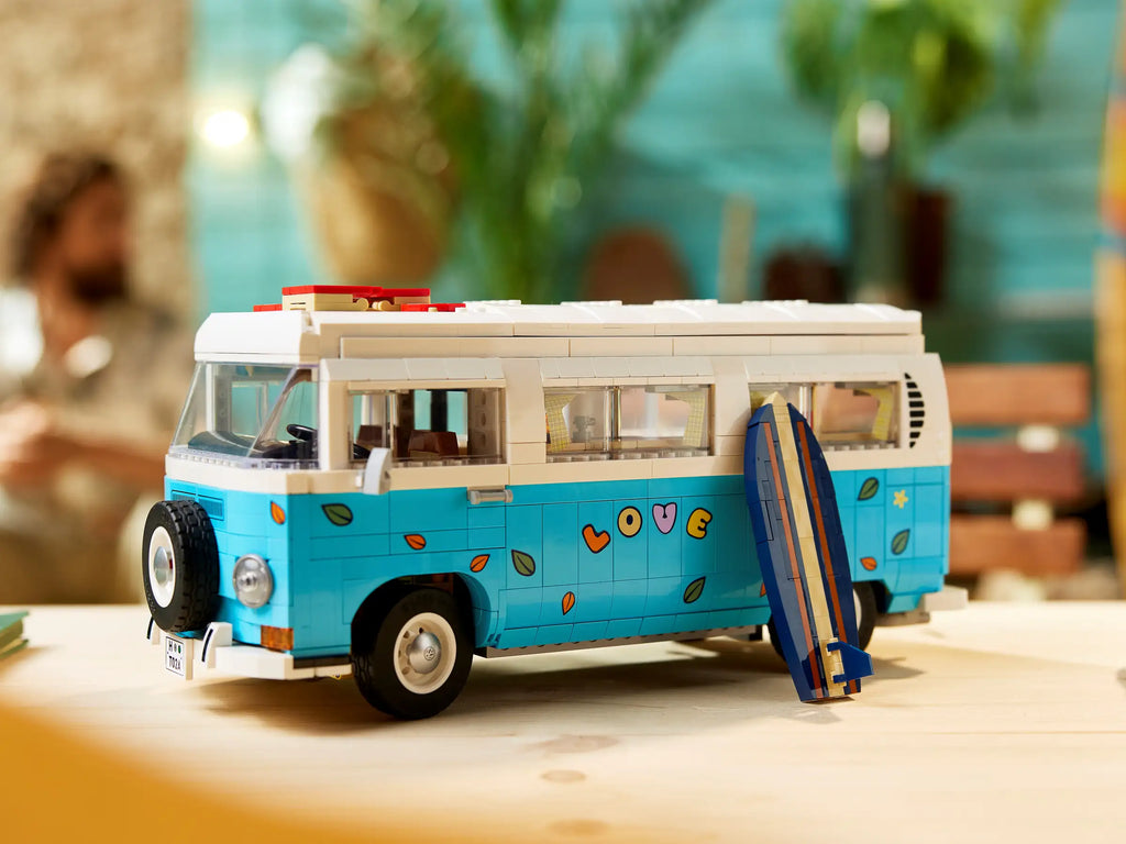 Compatible - Icons - 10279 - Volkswagen T2 Camper Van - 2207 Pieces