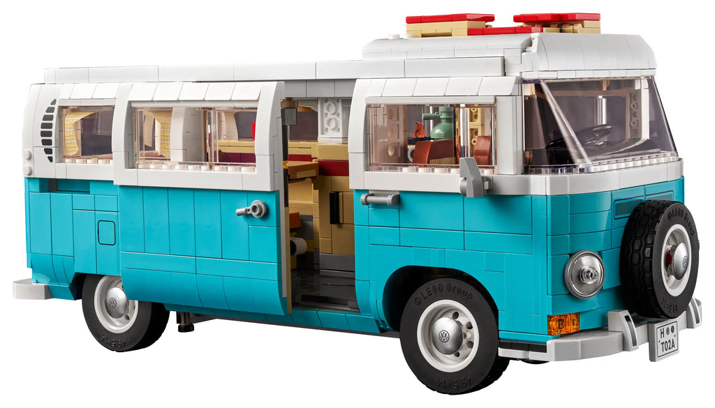 Compatible - Icons - 10279 - Volkswagen T2 Camper Van - 2207 Pieces