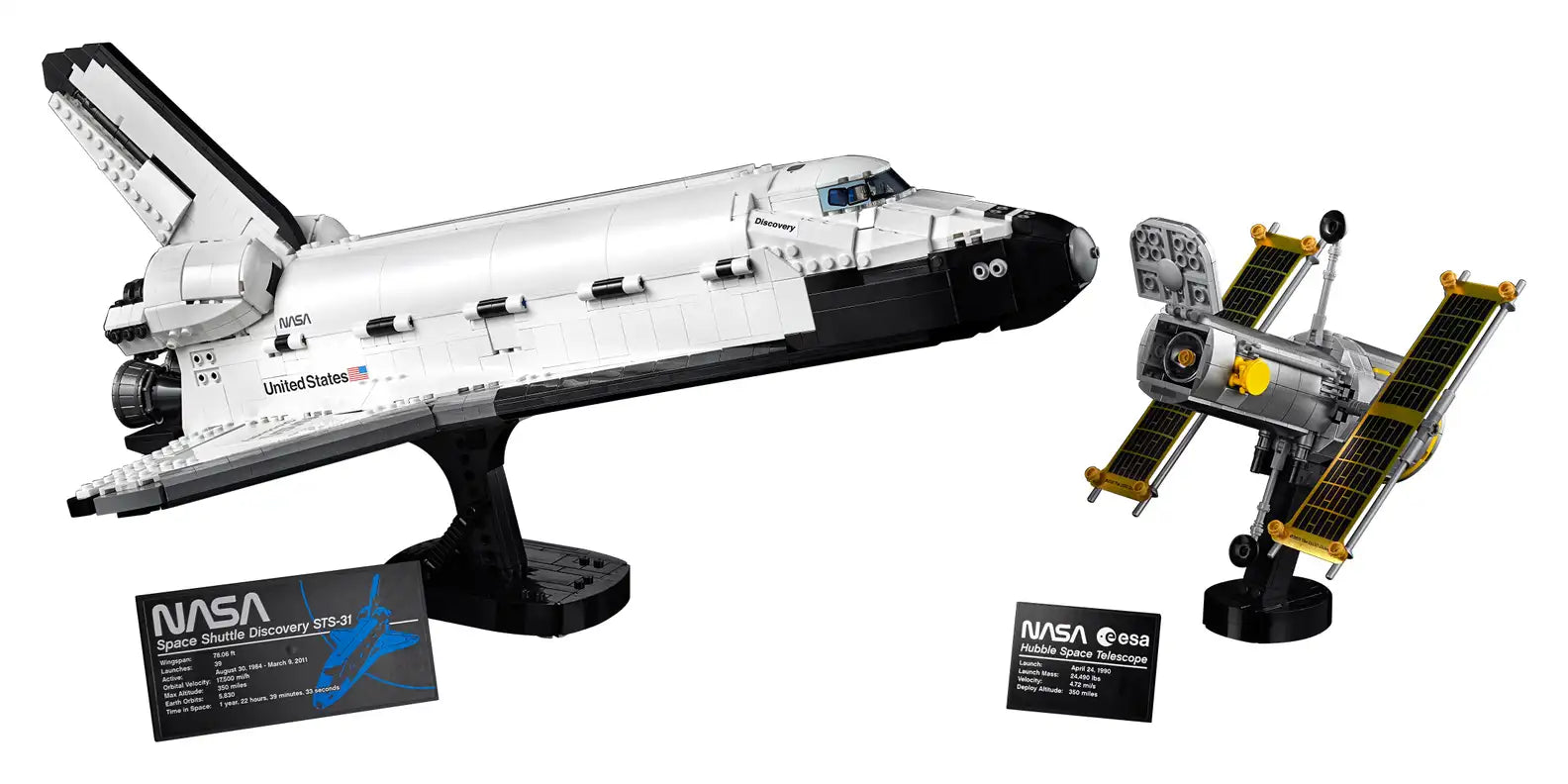 Compatible - Icons - 10283 - NASA - Space Shuttle Discovery - 2354 Pieces (Group Order Discount Not Applicable)