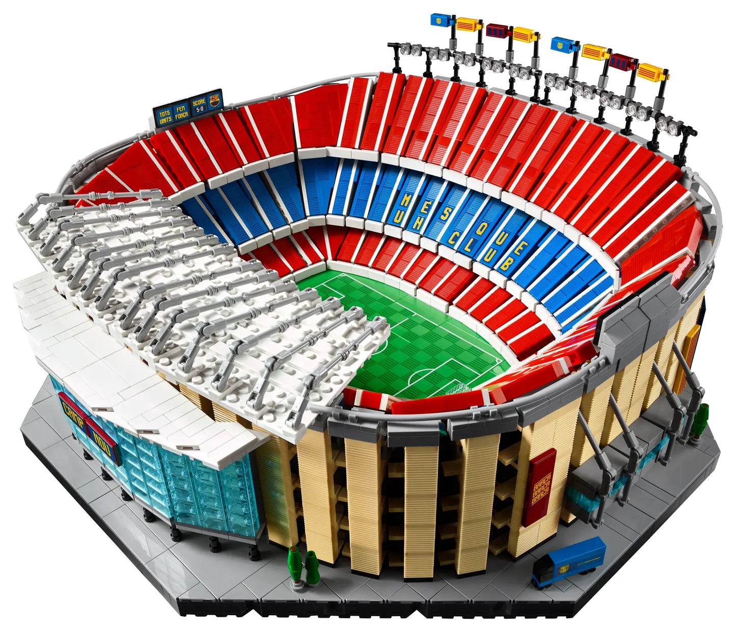 Compatible - 10284 - Icons - FC Barcelona's Camp Nou - 5509 Pieces