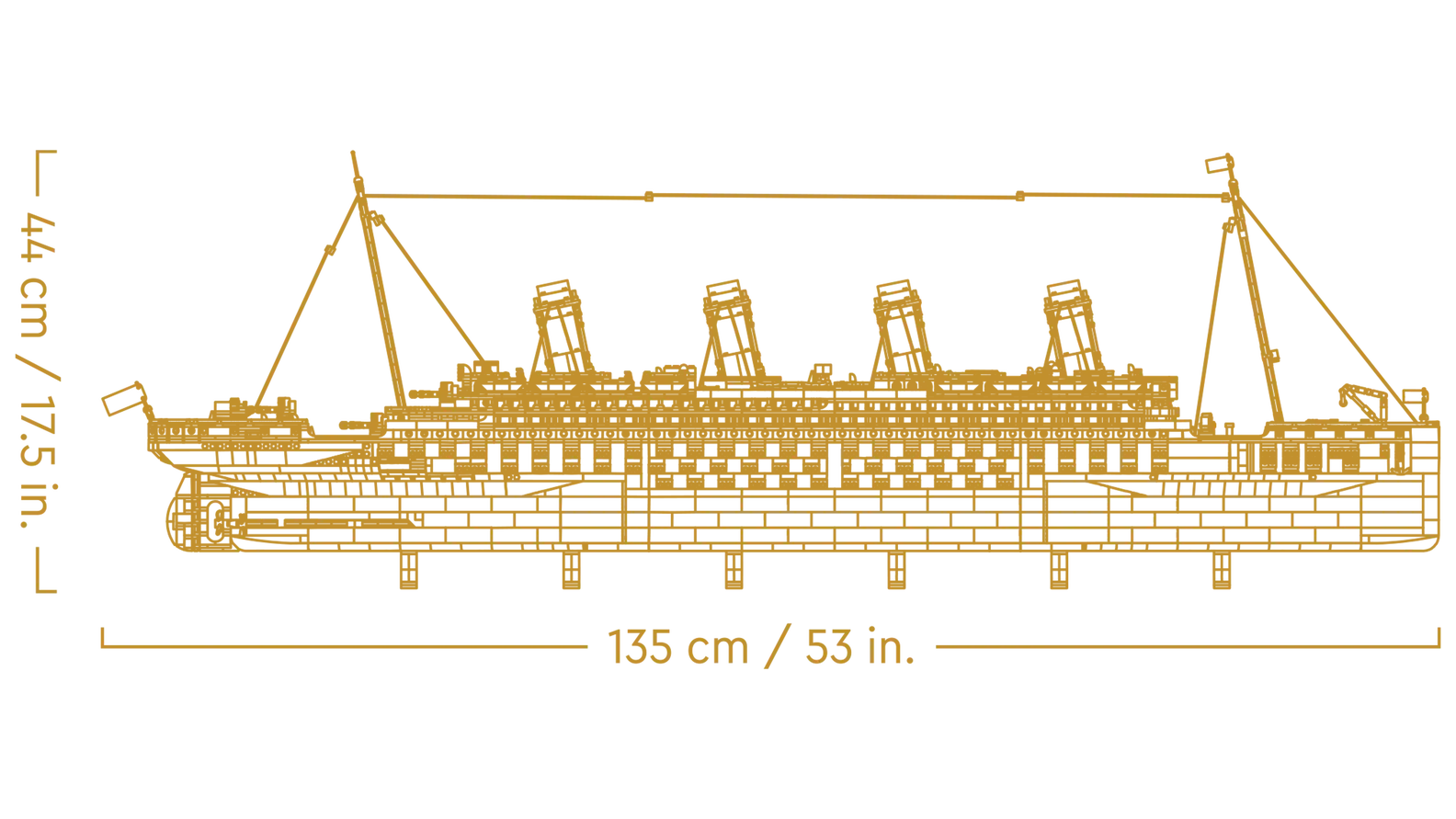 Compatible - Icons - 10294 - Titanic - 9090 Pieces