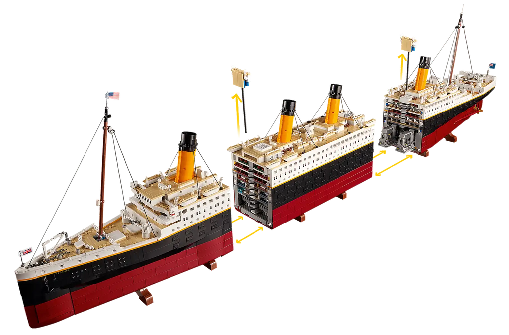Compatible - Icons - 10294 - Titanic - 9090 Pieces