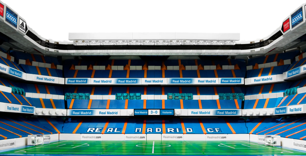 Compatible - Icons - 10299 - Real Madrid - Santiago Bernabeu - 5876 Pieces