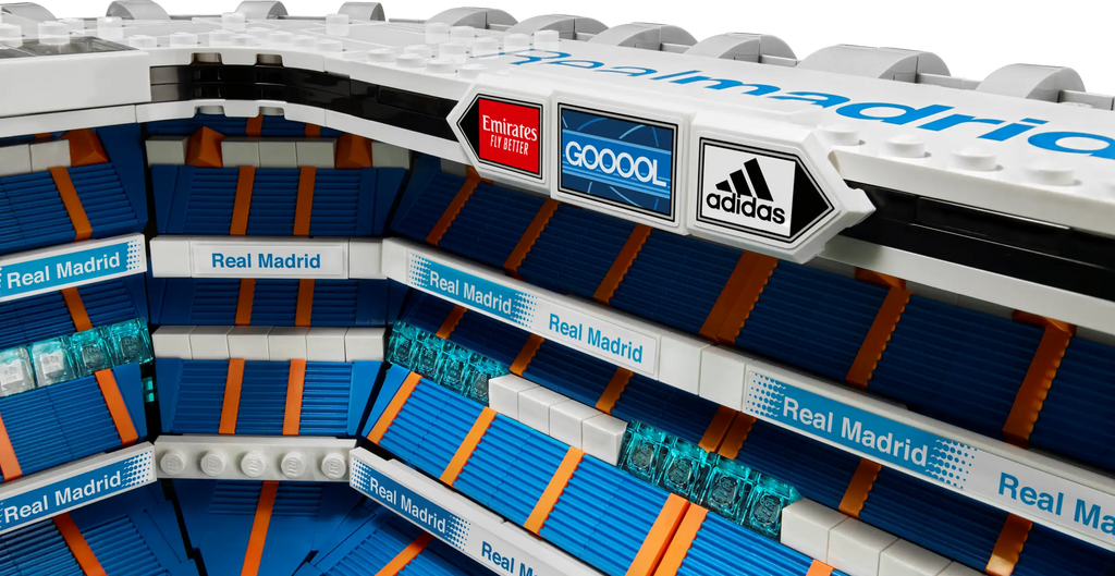 Compatible - Icons - 10299 - Real Madrid - Santiago Bernabeu - 5876 Pieces