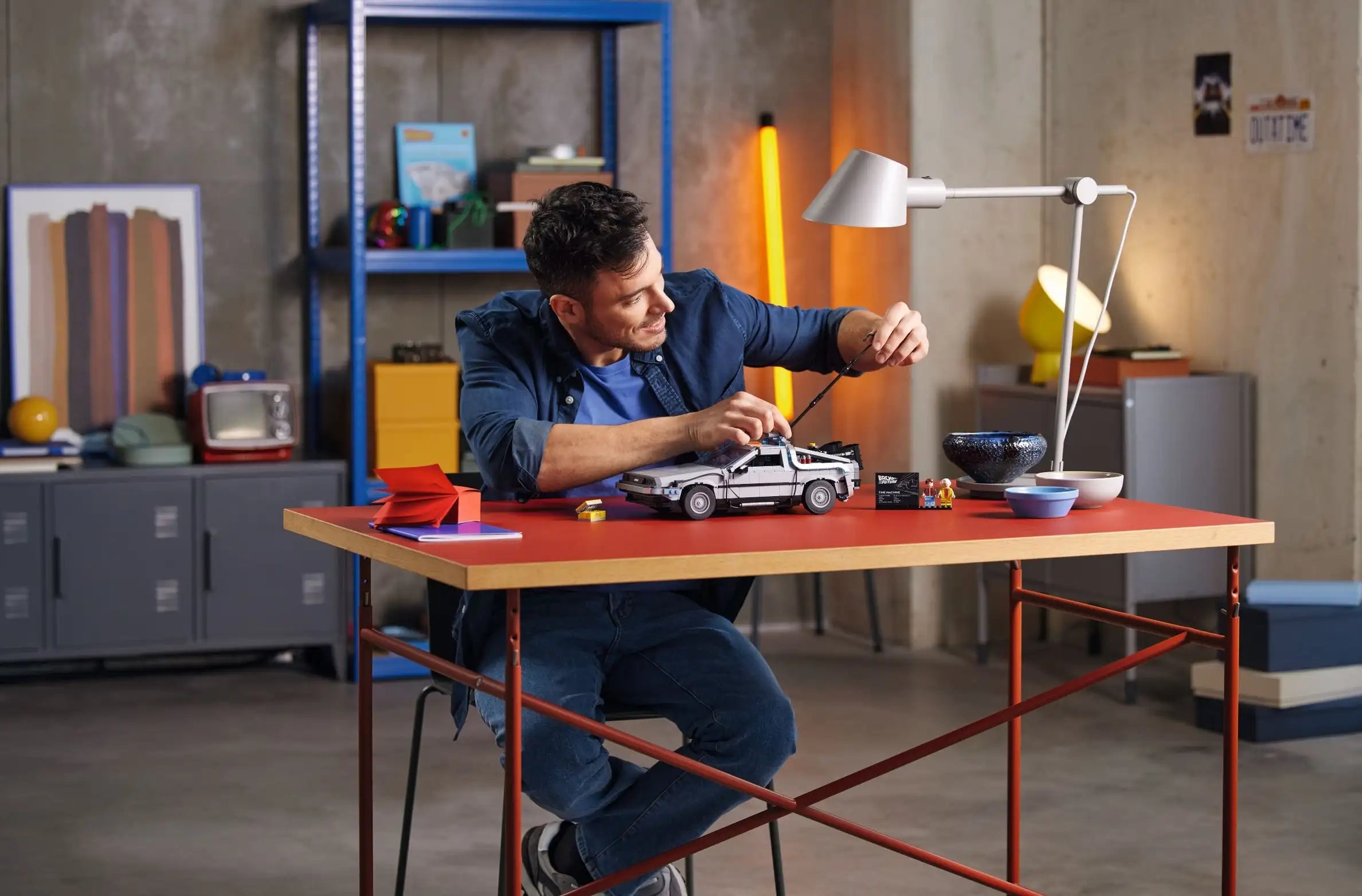 Compatible - Icons - 10300 - Back To The Future Delorean Time Machine - 1872 Pieces (Group Order Discount Not Applicable)