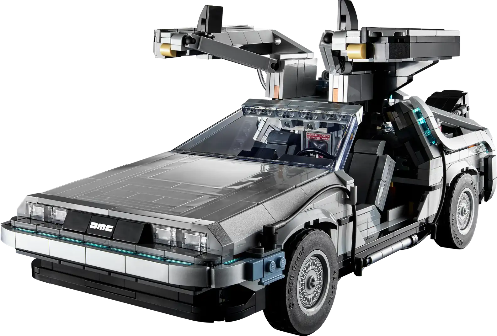 Compatible - Icons - 10300 - Back To The Future Delorean Time Machine - 1872 Pieces (Group Order Discount Not Applicable)