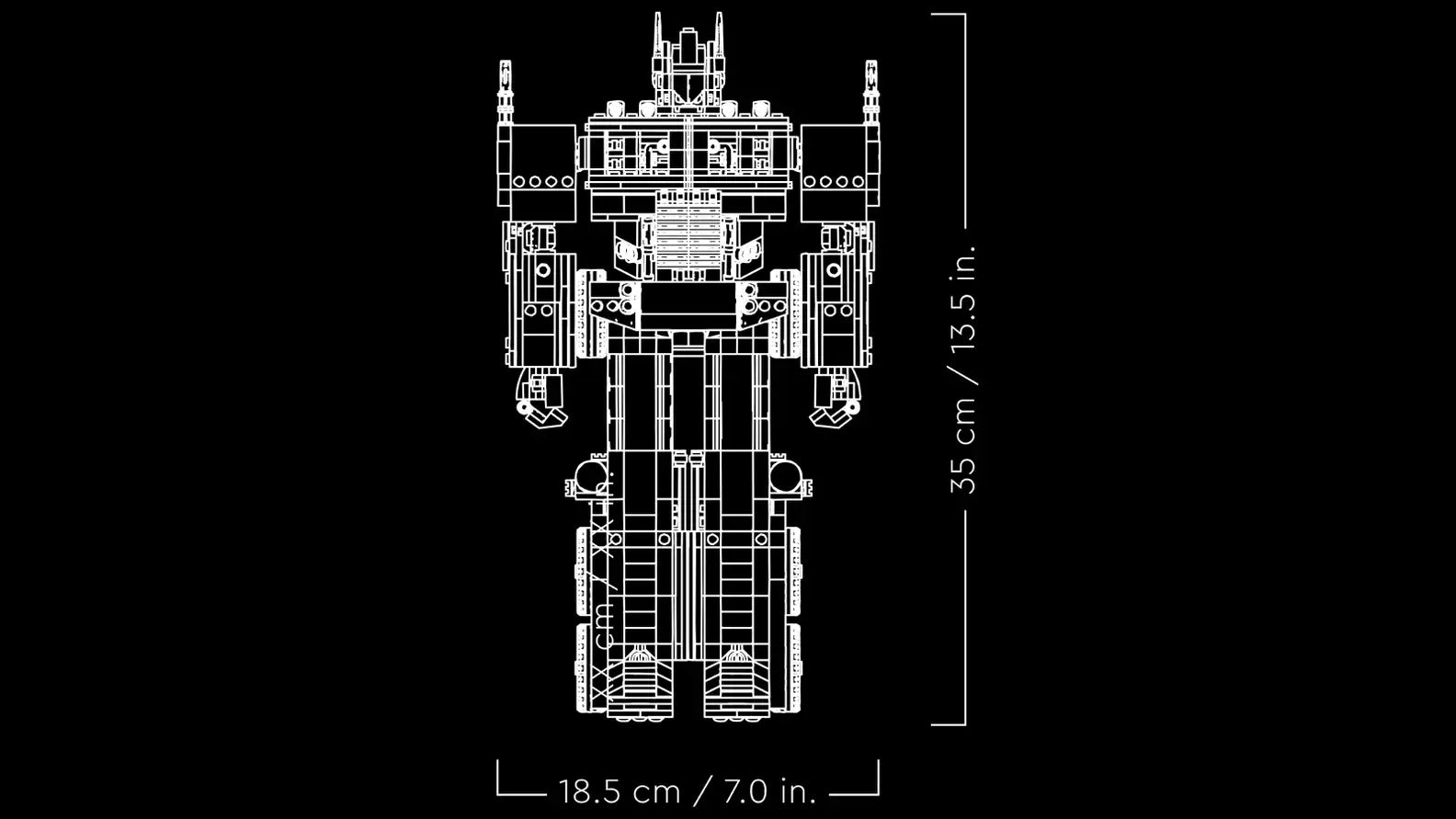 Compatible - Icons - 10302 - Transformers - Optimus Prime - 1508 Pieces
