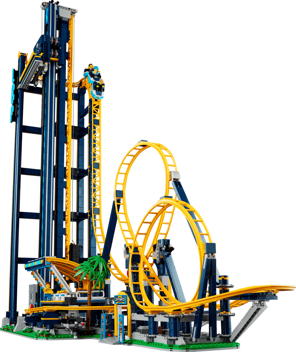 Compatible - Icons - 10303 - Loop Coaster - 3,756 Pieces (w/ Powered UP)