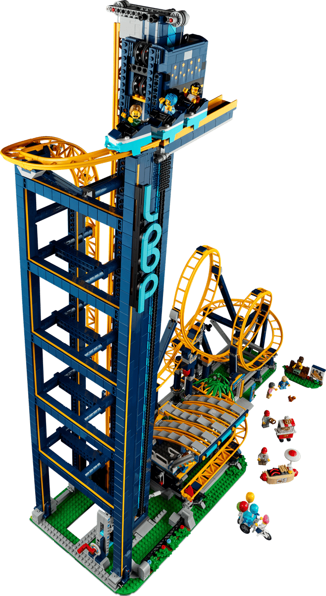 Compatible - Icons - 10303 - Loop Coaster - 3,756 Pieces (w/ Powered UP)