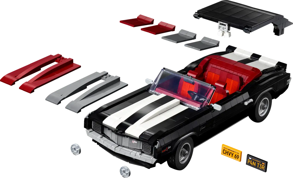 Compatible - Icons - 10304 - Chevrolet Camaro Z28 - 1456 Pieces