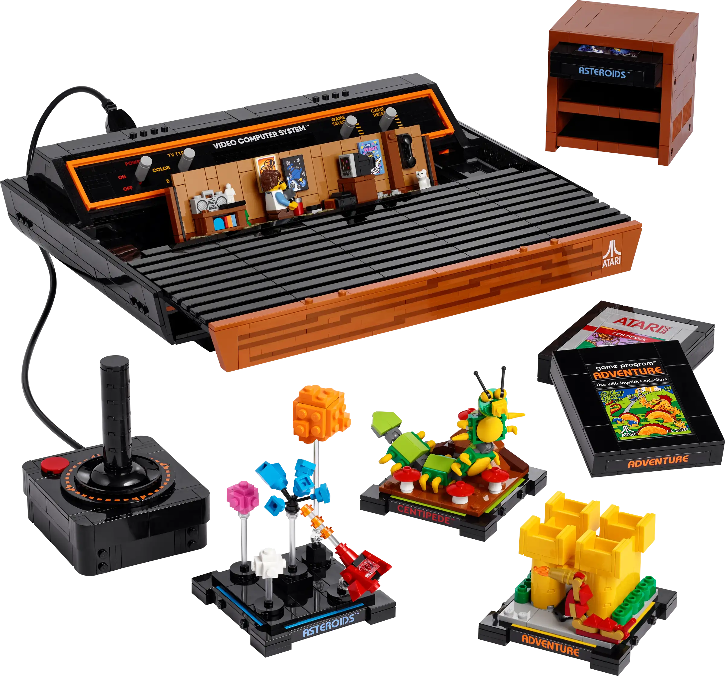 Compatible - Icons - 10306 - Atari 2600 - Gaming Console - 2532 Pieces