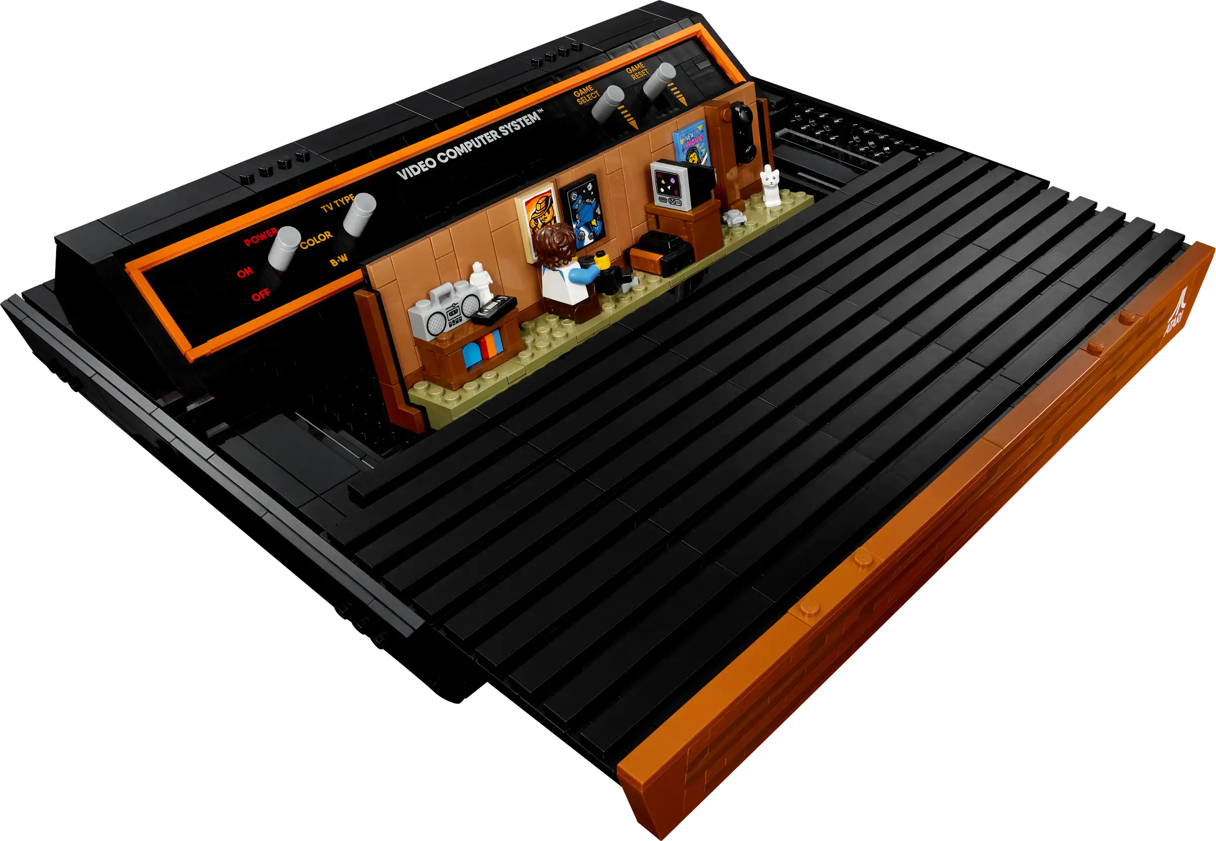 Compatible - Icons - 10306 - Atari 2600 - Gaming Console - 2532 Pieces