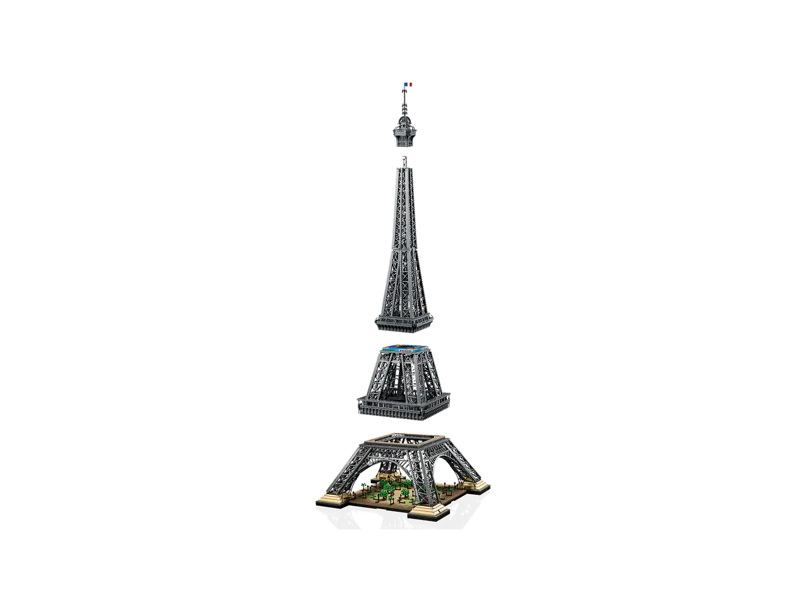 Compatible - Icons - 10307 - Eiffel Tower - 10001 Pieces