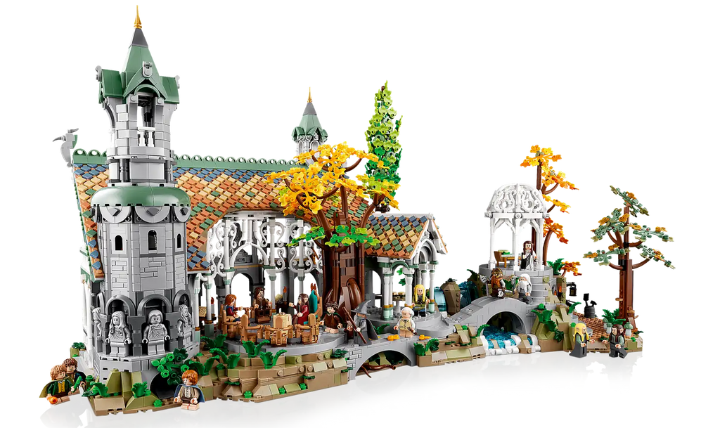 Compatible - Icons - 10316 - The Lord of The Rings - Rivendell - 6167 Pieces (Group Order Discount Not Applicable)
