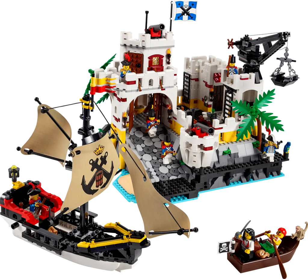 Compatible - Icons - 10320 - The Eldorado Fortress - 2509 Pieces