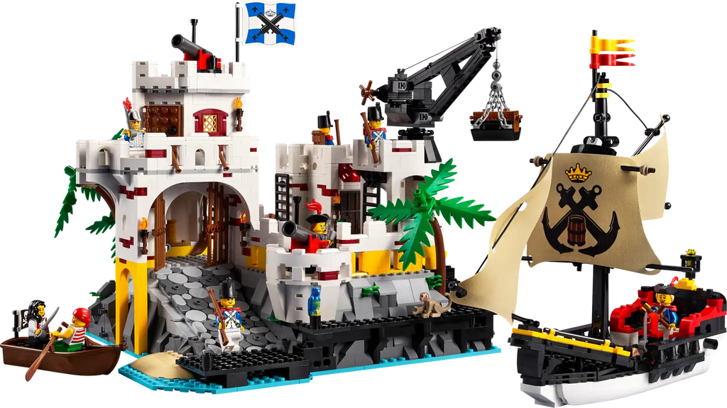 Compatible - Icons - 10320 - The Eldorado Fortress - 2509 Pieces