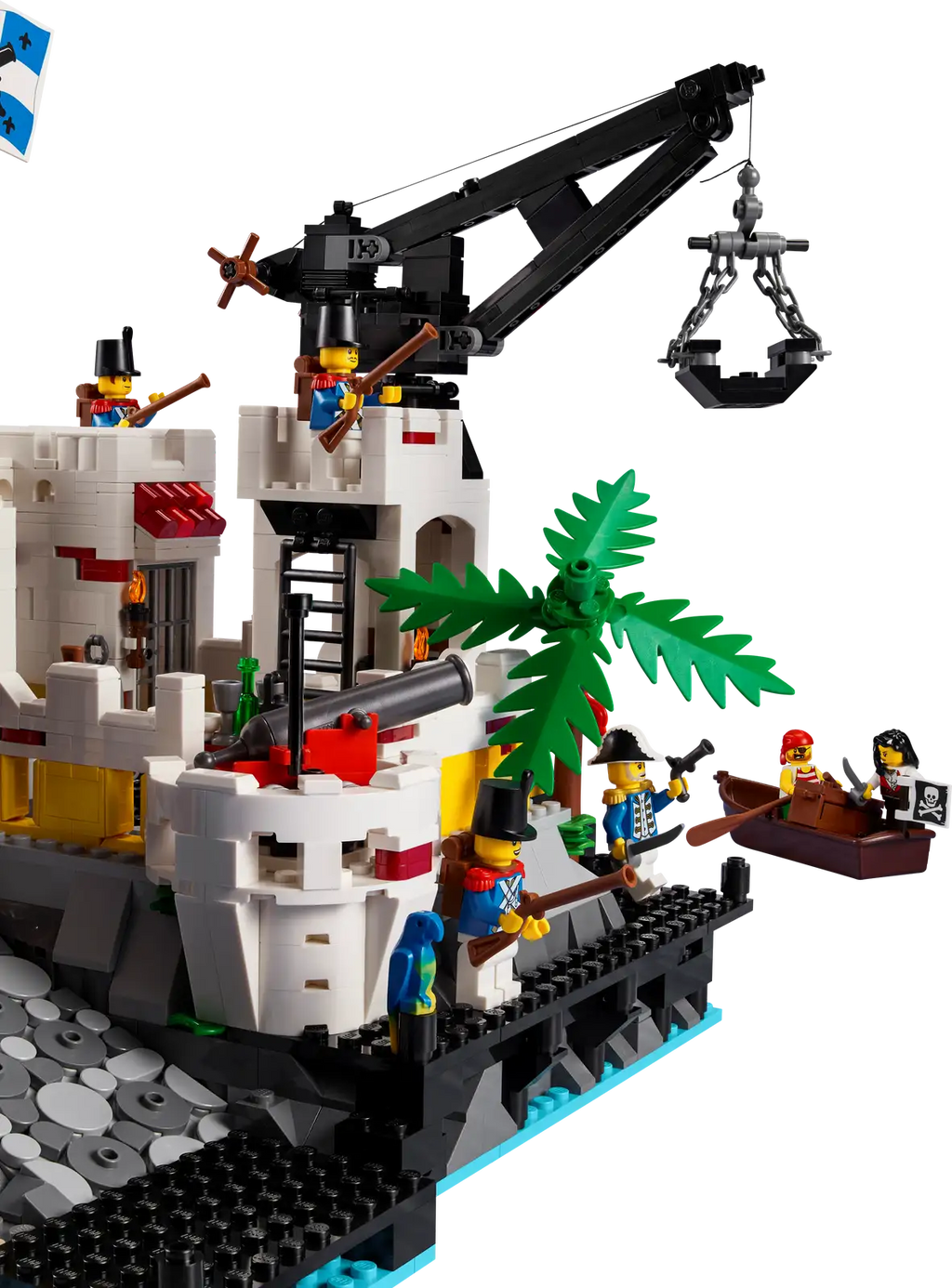 Compatible - Icons - 10320 - The Eldorado Fortress - 2509 Pieces