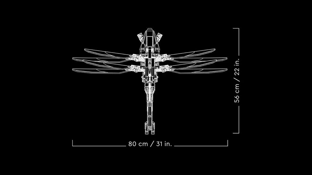 Compatible - Icons - 10327 - Dune - Atreides Royal Ornithopter (Group Order Discount Not Applicable)