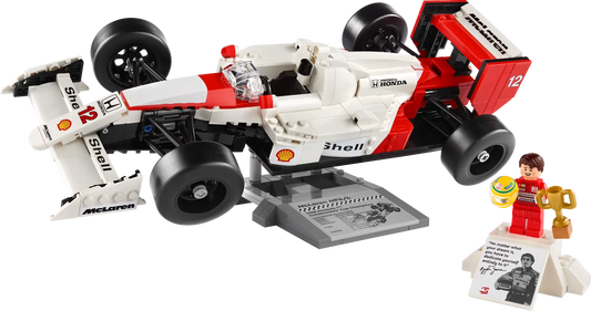 Compatible - 10330 - Icons - McLaren MP4/4 & Ayrton Senna - 693 Pieces