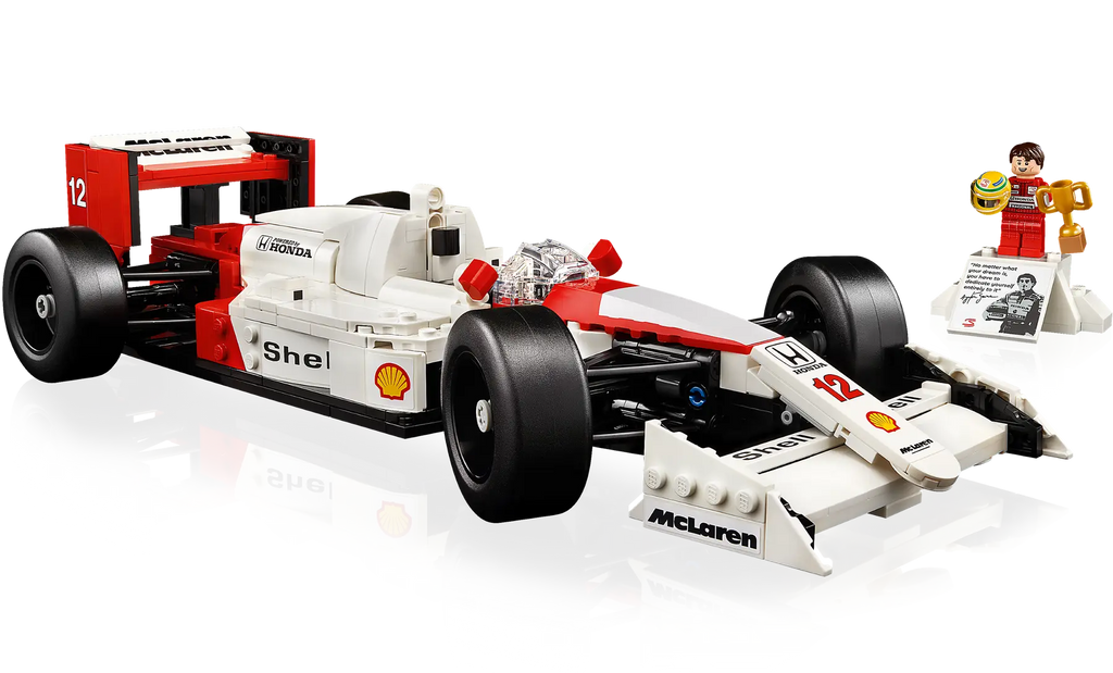 Compatible - Icons - 10330 - McLaren MP4/4 & Ayrton Senna - 693 Pieces