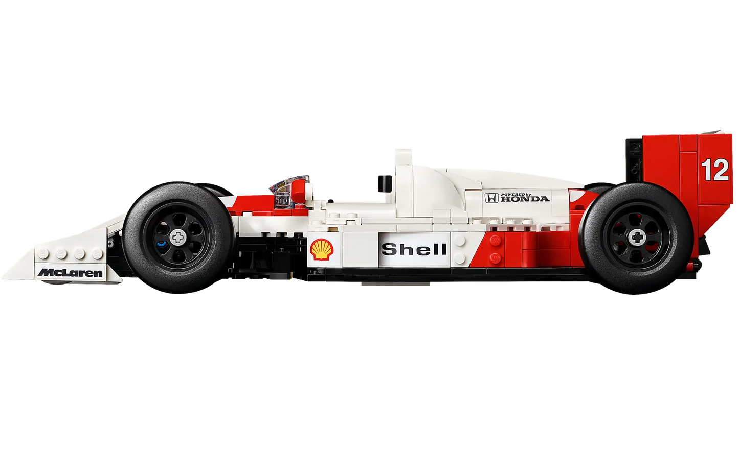 Compatible - 10330 - Icons - McLaren MP4/4 & Ayrton Senna - 693 Pieces
