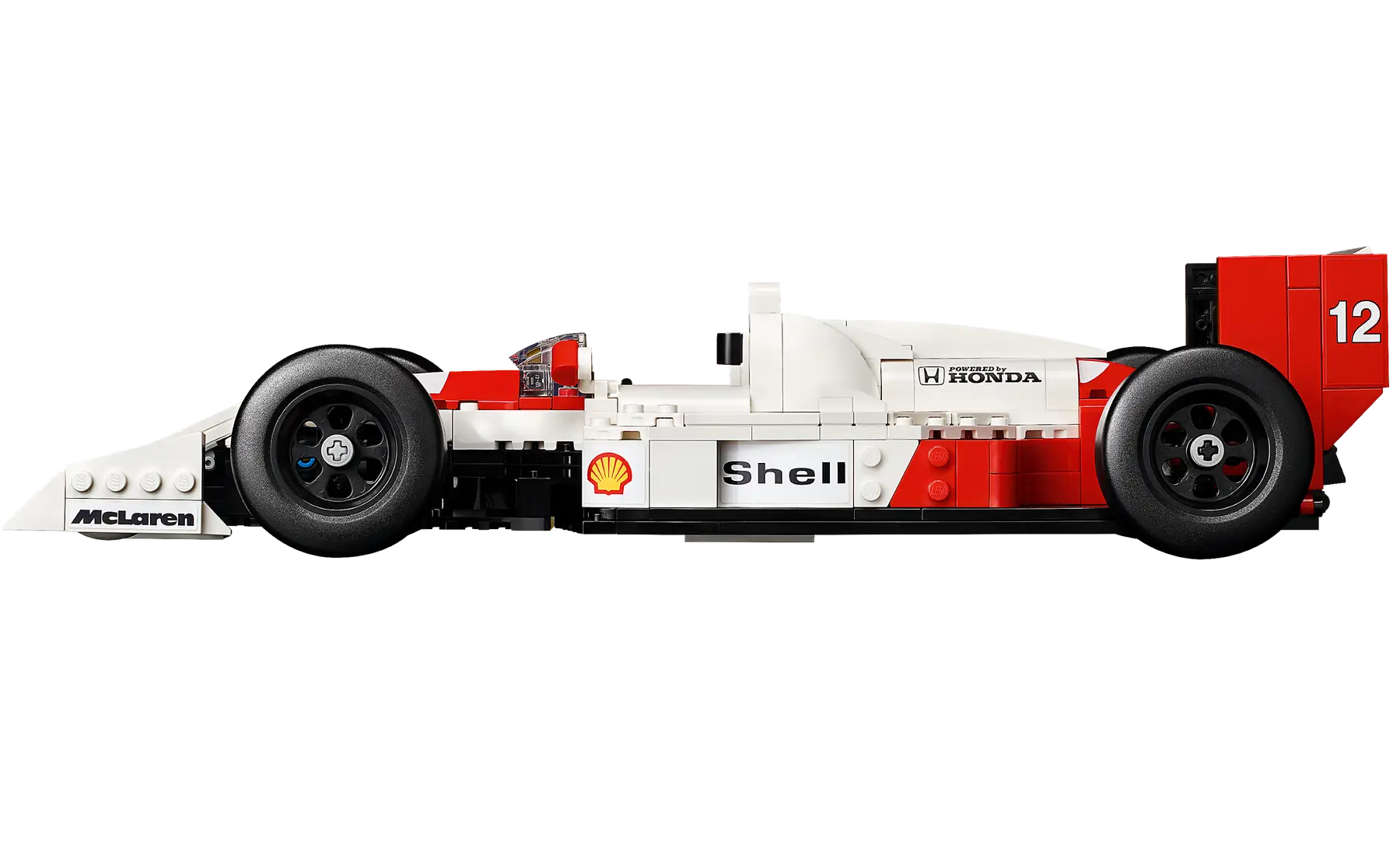 Compatible - Icons - 10330 - McLaren MP4/4 & Ayrton Senna - 693 Pieces