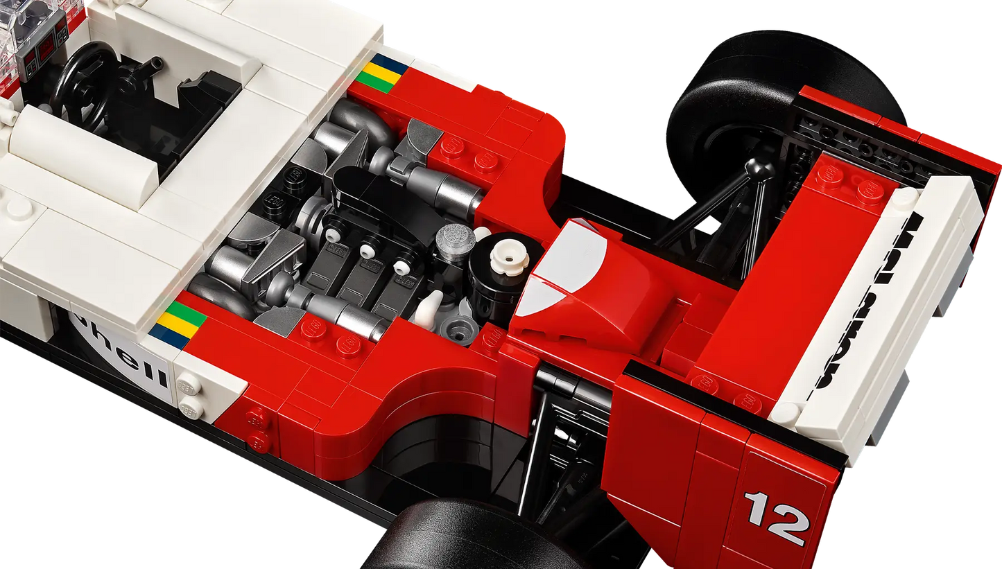 Compatible - 10330 - Icons - McLaren MP4/4 & Ayrton Senna - 693 Pieces