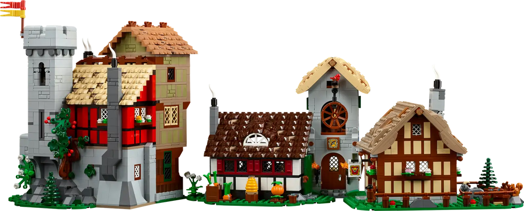 Compatible - Icons - 10332 - Medieval Town Square - 3304 Pieces