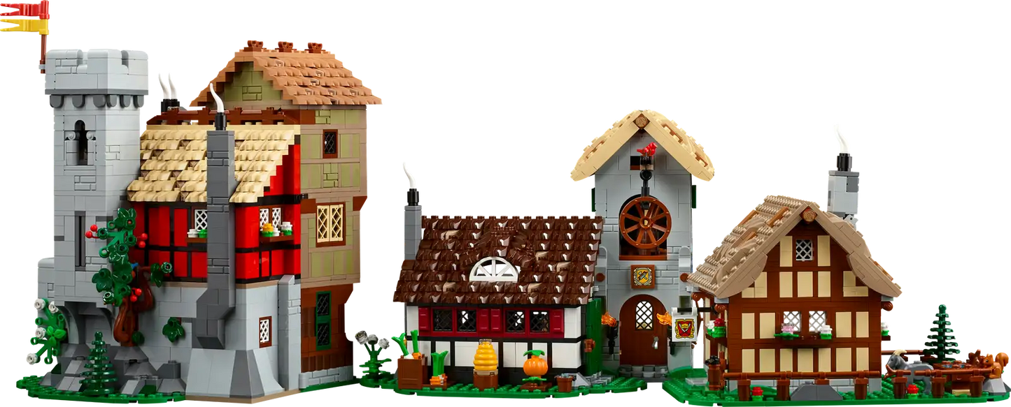 Compatible - 10332 - Medieval Town Square - 3304 Pieces